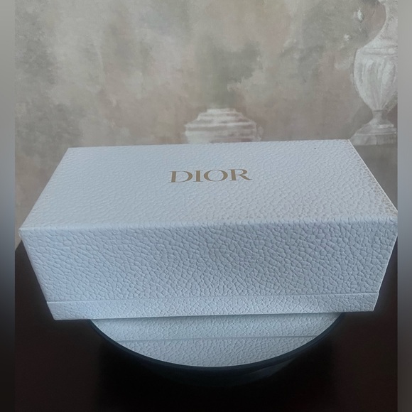 DIOR LARGE EYEGLASS SUNGLASS BOX WHITE GOLD - Picture 3 of 3